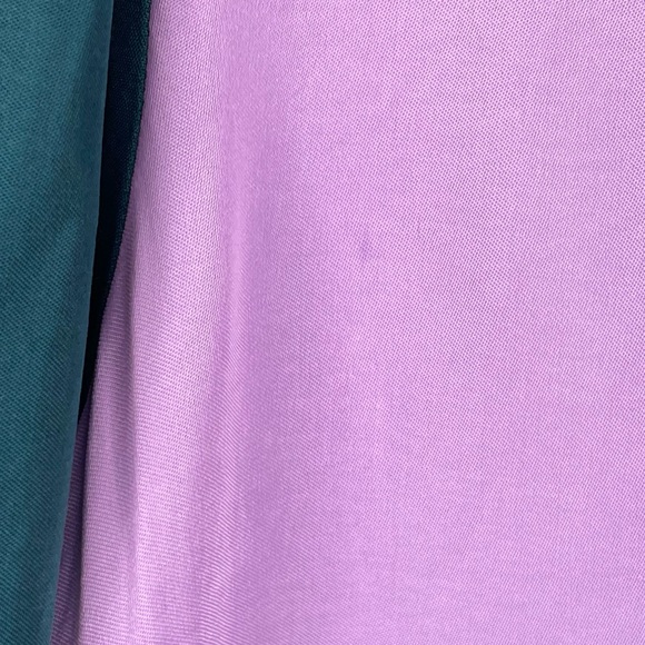 Farm Rio for Anthropologie Puff Sleeve Button Down Women’s M Color Block - Picture 14 of 16